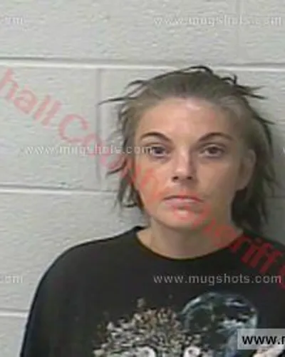 Booking photo of Misty Dawn Powell, Marshall County, Apr 21, 2018
