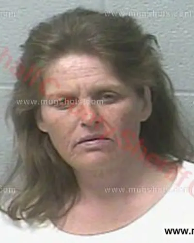 Booking photo of Connie Rhodes, Marshall County, May 21, 2016