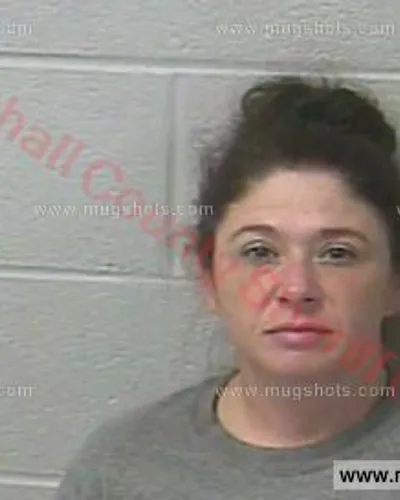 Booking photo of Kimberly Veach, Marshall County, Sep 9, 2017