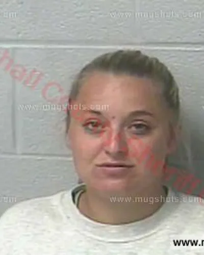 Booking photo of Kayce Davis Johnson, Marshall County, Sep 30, 2016