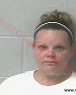 Booking photo of Rebecca Renee Tenpenny, Marshall County, Aug 28, 2017