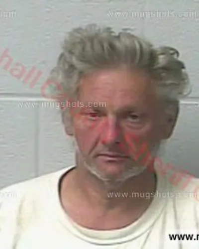 Booking photo of Everett Lee Hopwood, Marshall County, May 11, 2018