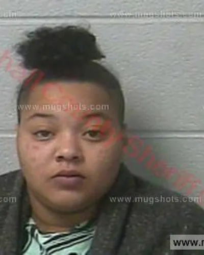 Booking photo of Sabrina Elizabeth Rhodes, Marshall County, Jan 6, 2018