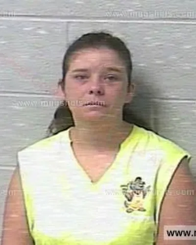 Booking photo of Christina Cockerham, Marshall County, Sep 3, 2020