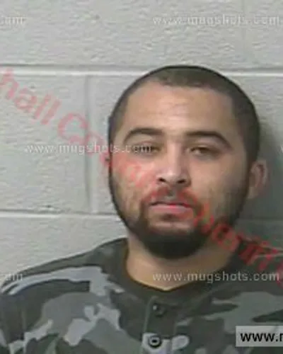 Booking photo of Kelby Trent Bowen, Marshall County, Jun 22, 2018