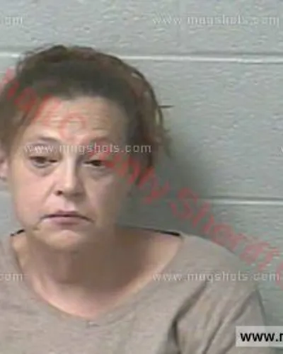 Booking photo of Amy Thornton, Marshall County, Nov 4, 2017