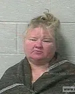 Booking photo of Elizabeth Caroll Dawes, Marshall County, Feb 22, 2020