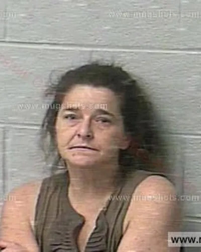 Booking photo of Julie Hamlin, Marshall County, May 31, 2020