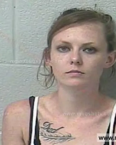 Booking photo of Christina Crabtree, Marshall County, Apr 8, 2019