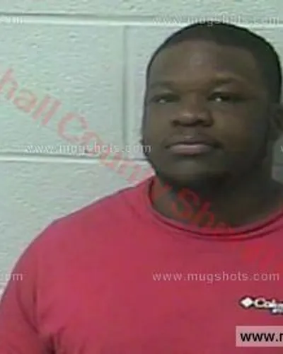 Booking photo of Dontay Keshaun Baugh, Marshall County, Mar 17, 2018