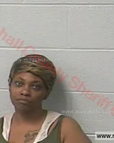 Booking photo of Tematrice Shaw, Marshall County, May 16, 2018