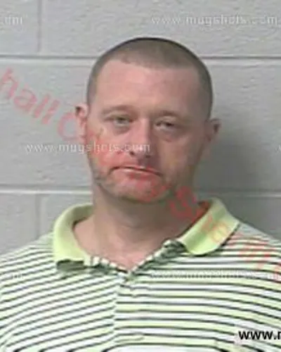 Booking photo of Sean Earl Jones, Marshall County, Aug 3, 2017