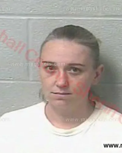 Booking photo of Ashley Nicole Wiles, Marshall County, Dec 6, 2017