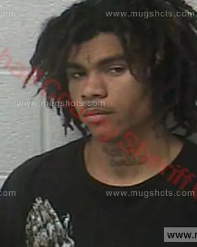 Booking photo of Corey Leshawn Stovall, Marshall County, Jan 7, 2018