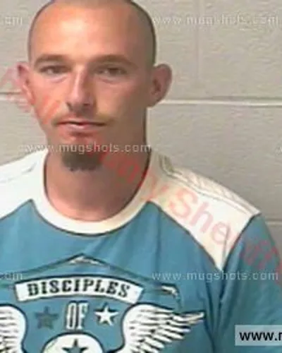 Booking photo of Brent Newcomb, Marshall County, Oct 13, 2016