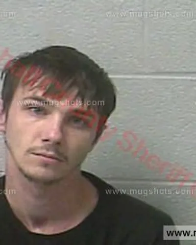 Booking photo of Dustin Cody King, Marshall County, Jan 6, 2018