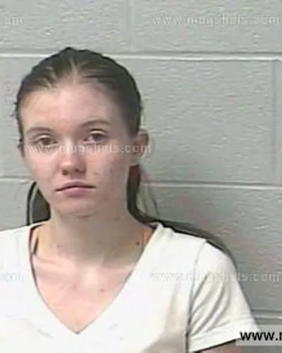 Booking photo of Mattie Leeann Lovins, Marshall County, Jan 30, 2019