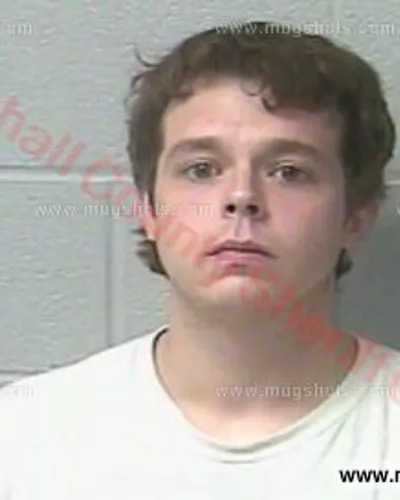 Booking photo of Cody Mcgill, Marshall County, Jul 9, 2017