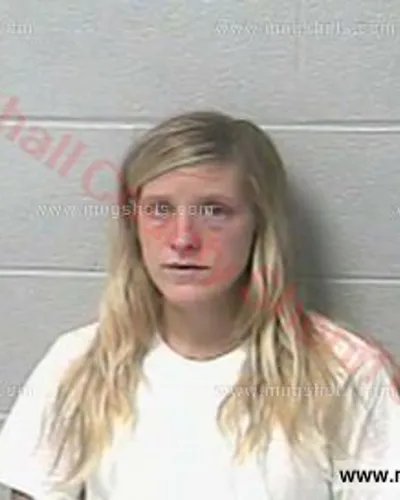 Booking photo of Amy Osteen, Marshall County, Jul 7, 2017