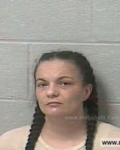 Booking photo of Alicia Flickinger, Marshall County, Jan 7, 2020