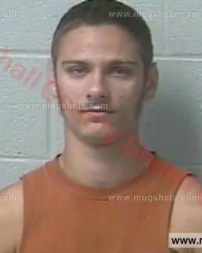 Booking photo of Dustin Joe Cramer, Marshall County, Sep 20, 2016