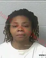 Booking photo of Samantha Glenn Houston, Marshall County, Jun 22, 2018