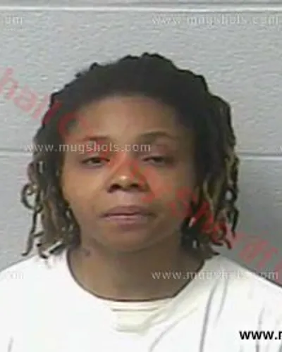 Booking photo of Samantha Glenn Houston, Marshall County, Jun 22, 2018