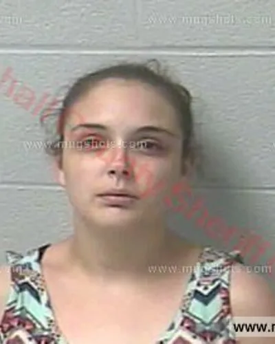 Booking photo of Angela Walker, Marshall County, Jun 11, 2018