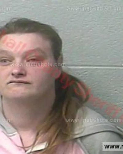 Booking photo of Melissa Vance, Marshall County, Mar 16, 2016