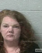 Booking photo of Andrea Leah Morton, Marshall County, Apr 9, 2020