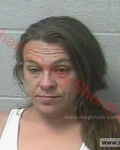 Booking photo of Monica Cushion, Marshall County, Nov 13, 2017