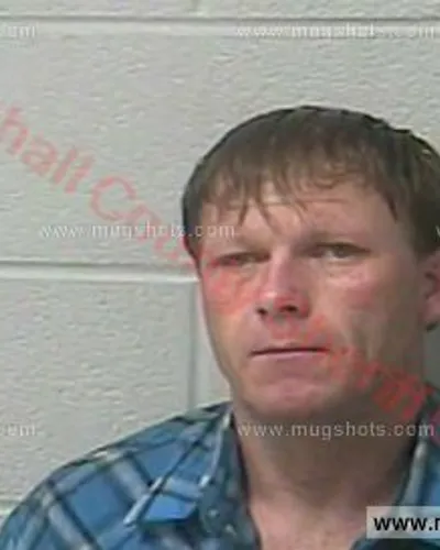 Booking photo of Waylan Malugin, Marshall County, Feb 5, 2017