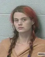 Booking photo of Kristina Beatrice Young, Marshall County, May 1, 2019