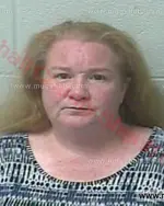 Booking photo of Tracy Ann Compton, Marshall County, Feb 15, 2016