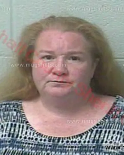 Booking photo of Tracy Compton, Marshall County, Feb 15, 2016