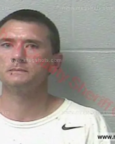 Booking photo of Russell Scott Gooch, Marshall County, Aug 12, 2016