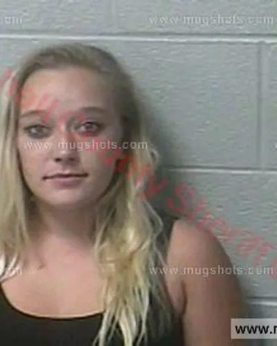 Booking photo of Jessica Charron, Marshall County, Oct 7, 2017