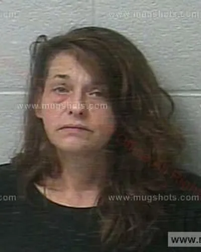 Booking photo of Shelly Holland, Marshall County, Jan 14, 2020