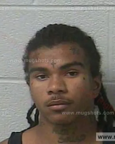 Booking photo of Corey Leshawn Stovall, Marshall County, Sep 30, 2019