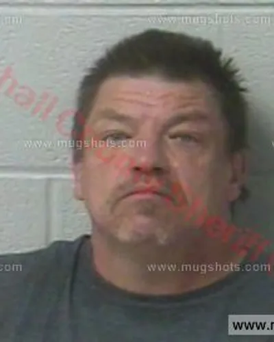 Booking photo of Timothy Mitchell Sipes, Marshall County, Mar 7, 2017