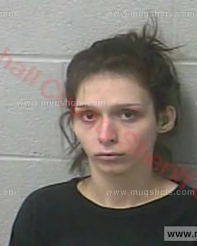 Booking photo of Alyssa Barrett, Marshall County, Nov 27, 2017