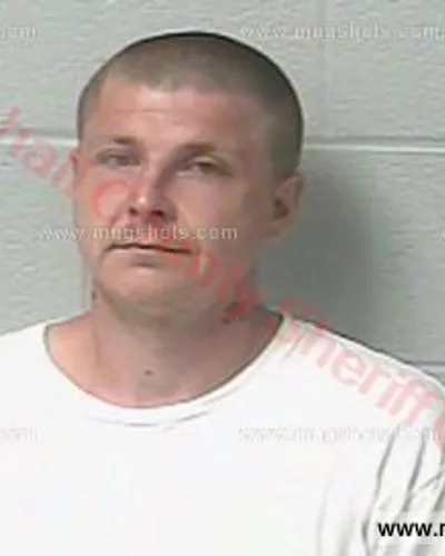 Booking photo of Justin Michael Force, Marshall County, May 11, 2018