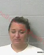 Booking photo of Kayce Davis Johnson, Marshall County, Aug 20, 2016