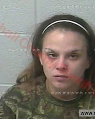 Booking photo of Brittany Bertin, Marshall County, Jan 24, 2017