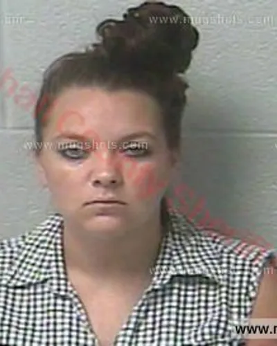Booking photo of Amber Begley, Marshall County, Jul 12, 2016