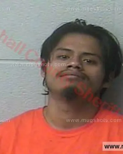 Booking photo of Oscar Vincet Torres, Marshall County, Oct 22, 2016