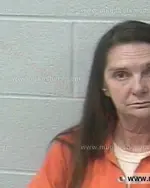 Booking photo of Earline Davenport Warren, Marshall County, Jan 8, 2019