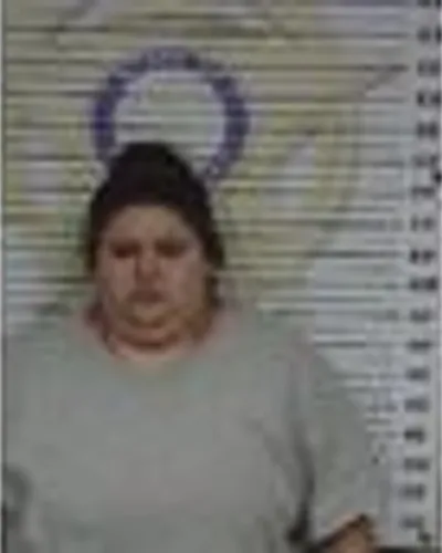 Booking photo of Linda Garza, McMinn County, Aug 6, 2025