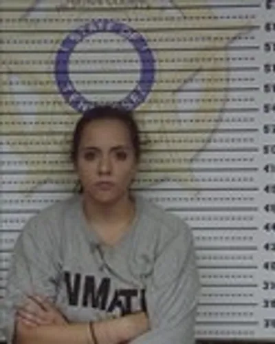 Booking photo of Sara Rhiannon Job Bates, McMinn County, Jul 22, 2025