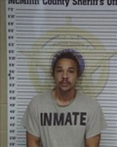 Booking photo of Alford Jeremie Jackson, McMinn County, Dec 29, 2025